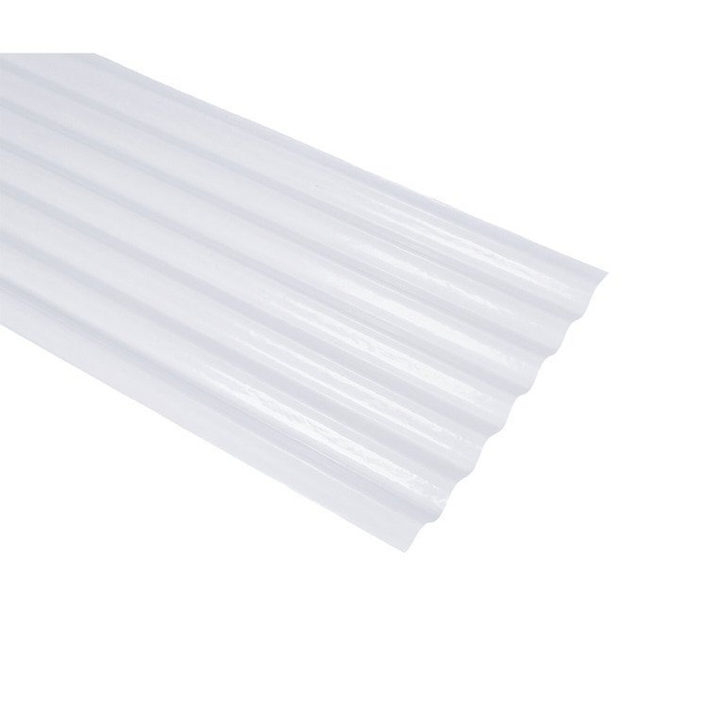 Kit 20 Telhas Translucida 2,44 X 0,50 Ob Leitosa Branco em Oferta na Shopee