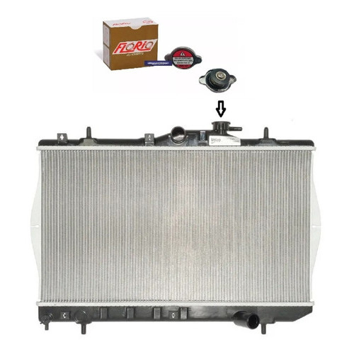 Radiador Agua Jac Motors J3 Turin E Hatch 1.4 E 1.5 + Tampa