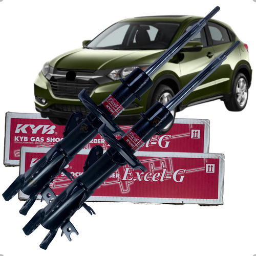 Par Amortecedor Dianteiro Original Kayaba Hrv 2015 2016 2017 2018 2019 2020 2021 em Oferta na Shopee