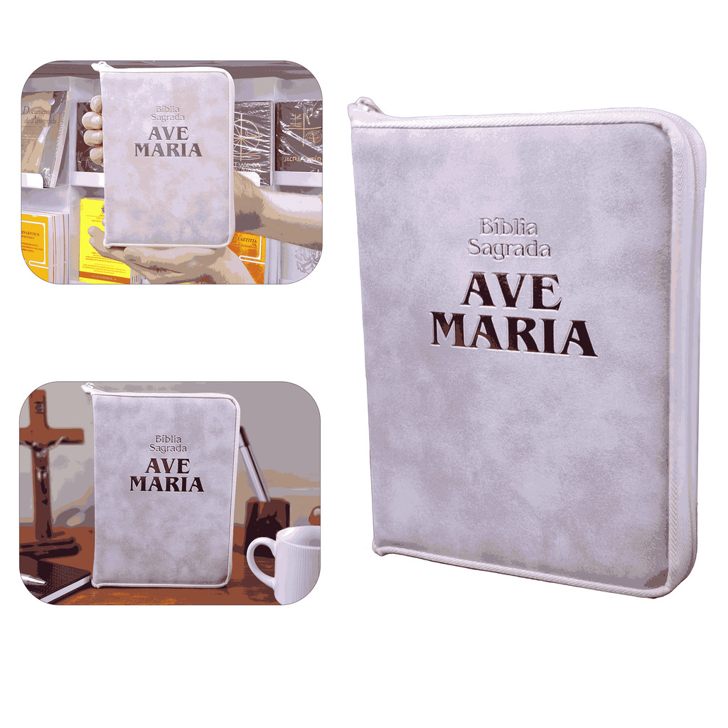 Bíblia Ave Maria Rosa: Onde Comprar | BuscaProdutos