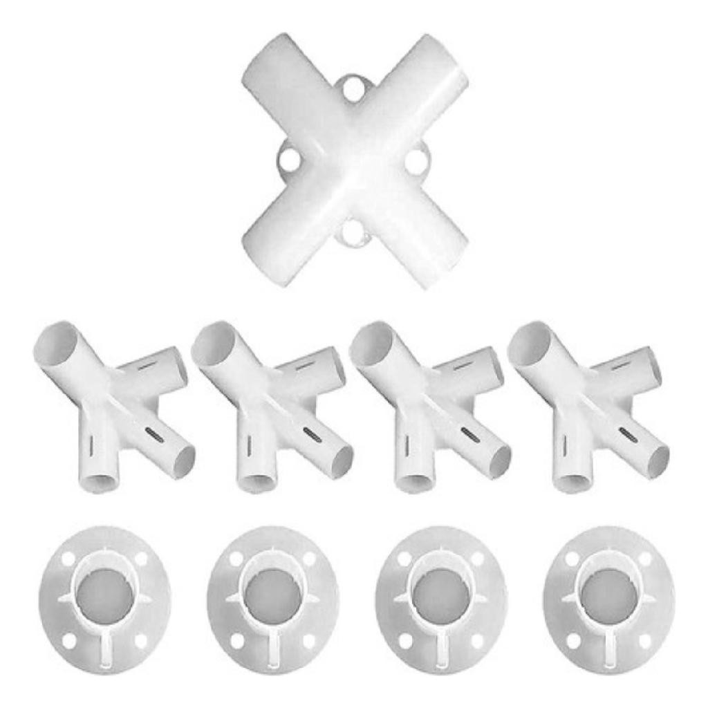 Conexão Tenda Reparo Gazebo Nautika Fiesta Palace Green Fantasy 9pc em Oferta na Shopee