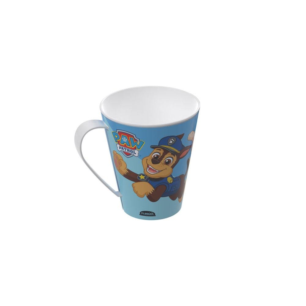 Caneca de Plástico 360 ml Patrulha Canina Plasútil