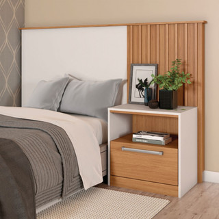 Cabeceira Lucila Para Cama de Solteiro Caemmun em Oferta na Shopee