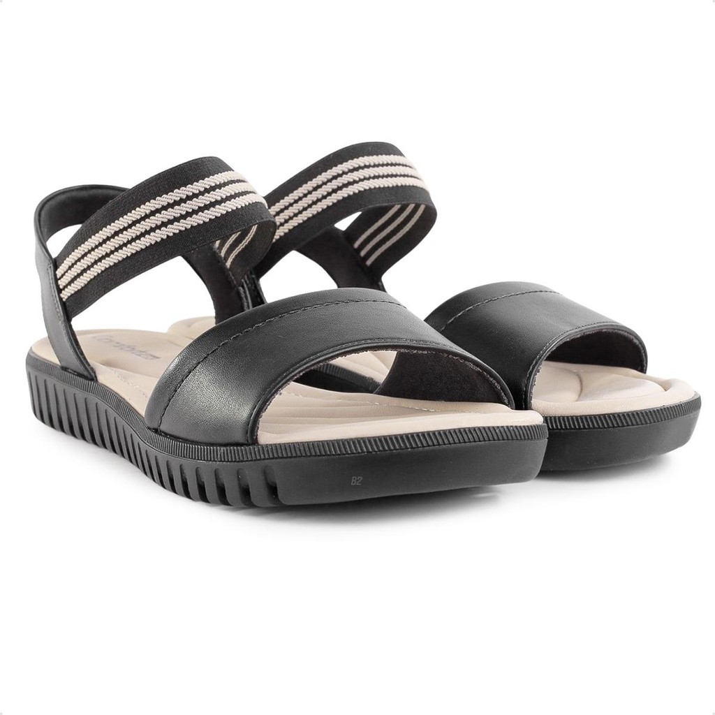 Sandália Comfortflex Com Elástico Feminina 100% Original Com Nota Fiscal e Garantia
