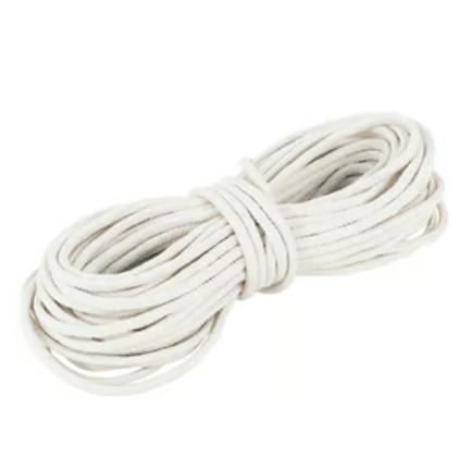 CORDA COLOR POLIESTER FIRMEZA 04MM (BRANCO) - METRO
