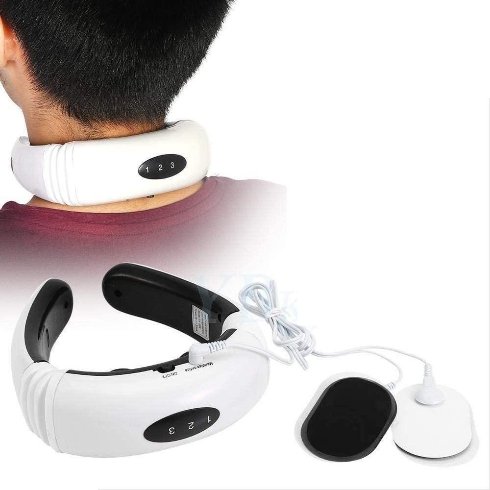 MASSAGEADOR ELETRICO SHIATSU TENS PARA PESCOCO OMBROS LOMBAR CERVICAL FISIOTERAPIA MAGNETICO