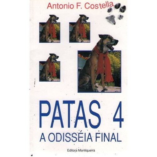 Livro Literatura Brasileira Patas 4 A Odisséia Final de Antonio F. Costella 6883544