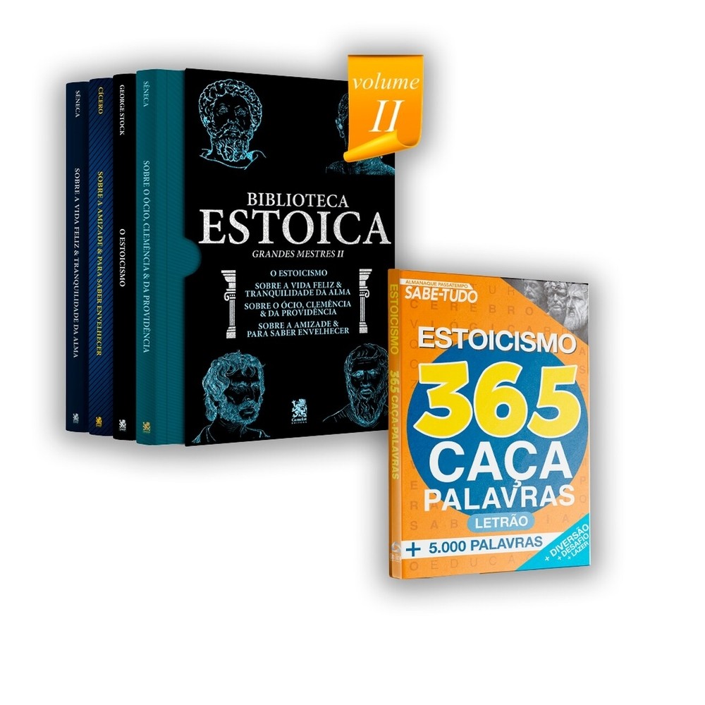 Combo Estoicismo 02 - com Almanaque Passatempo Sabe-tudo