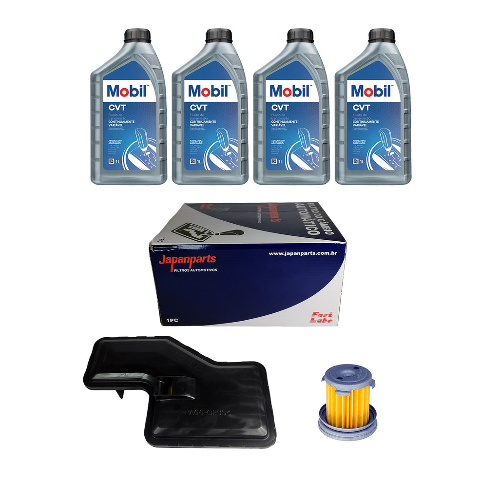 KIT TROCA ÓLEO CAMBIO CVT HONDA FIT 2003 ATÉ 2008 4 LITROS