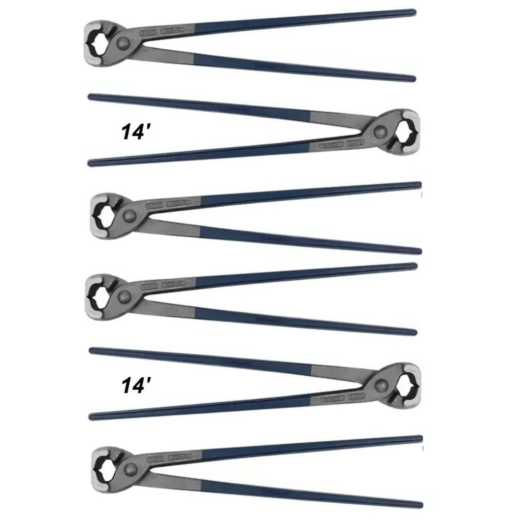 Kit 6 Torques Turquesa Armador Forjada 14 Polegadas Corneta Berg