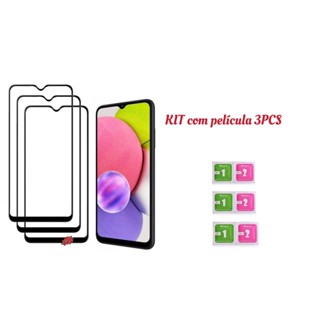 KIT com 3 Película de vidro 3D 9d Realme C53 / C51 / C63 / NOTE 50 / C61 em Oferta na Shopee