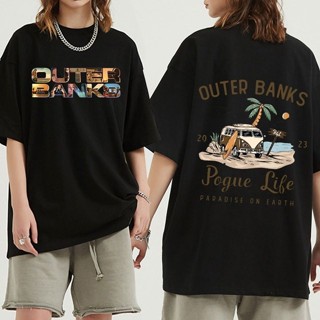 Camiseta Básica Outer Banks Pogue Life Lançamento 2024 em Oferta na Shopee