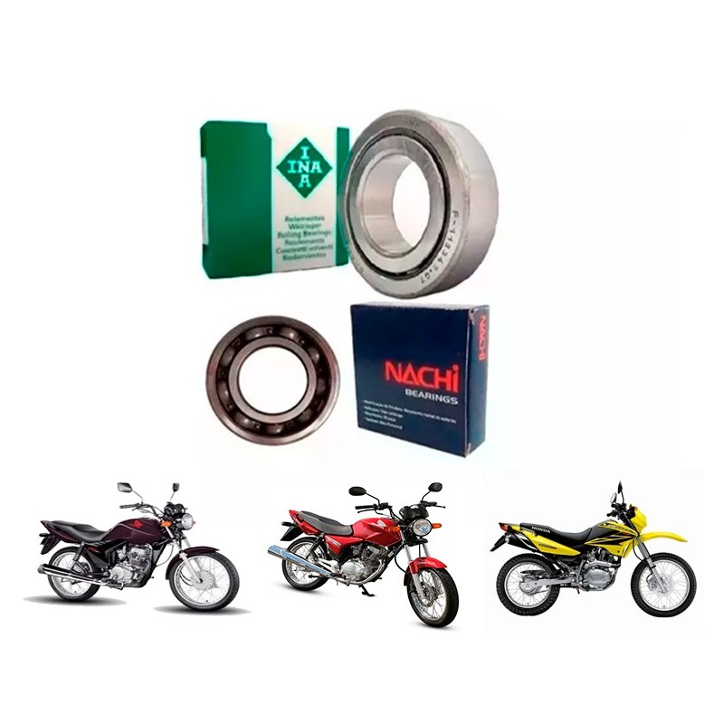 Rolamento Virabrequim Honda Cg Titan 150 Original (o Par)