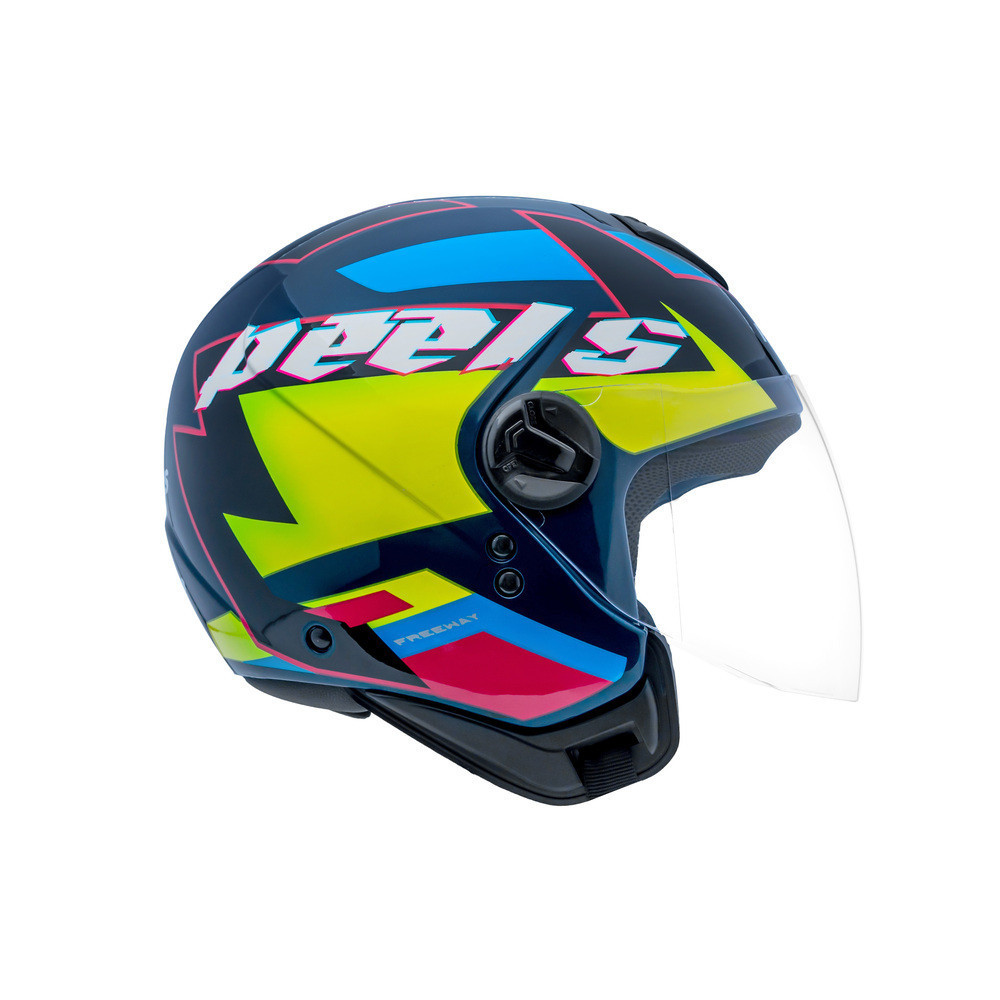 Capacete Moto Aberto Peels Freeway Hype em Oferta na Shopee