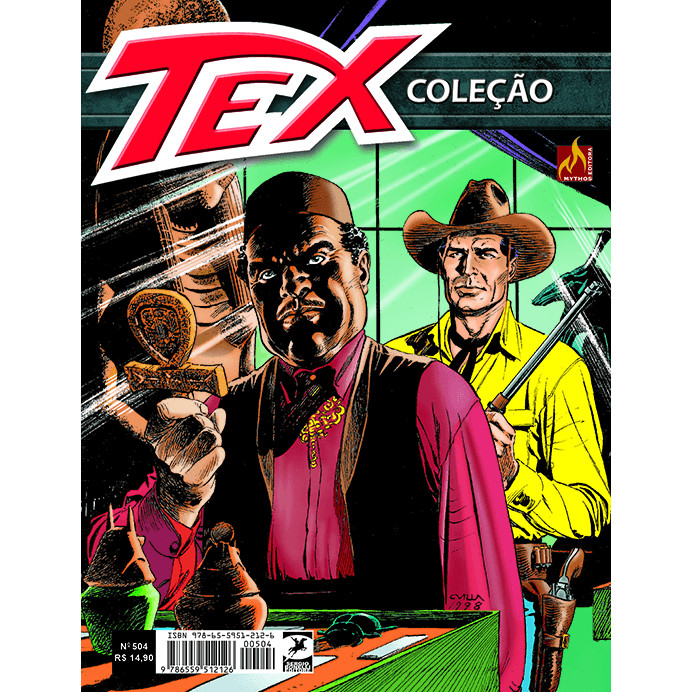 Livro - Tex Coleção Nº 504 - Mythos Editora ISBN 9786559512126