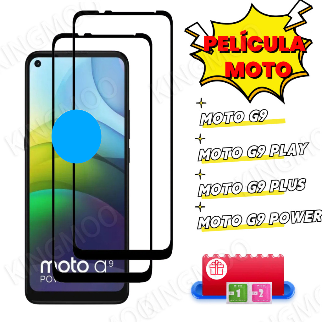 PELÍCULA 3D 9D MOTO G9 / G9 PLAY / G9 PLUS / G9 POWER Película de Vidro para Celular