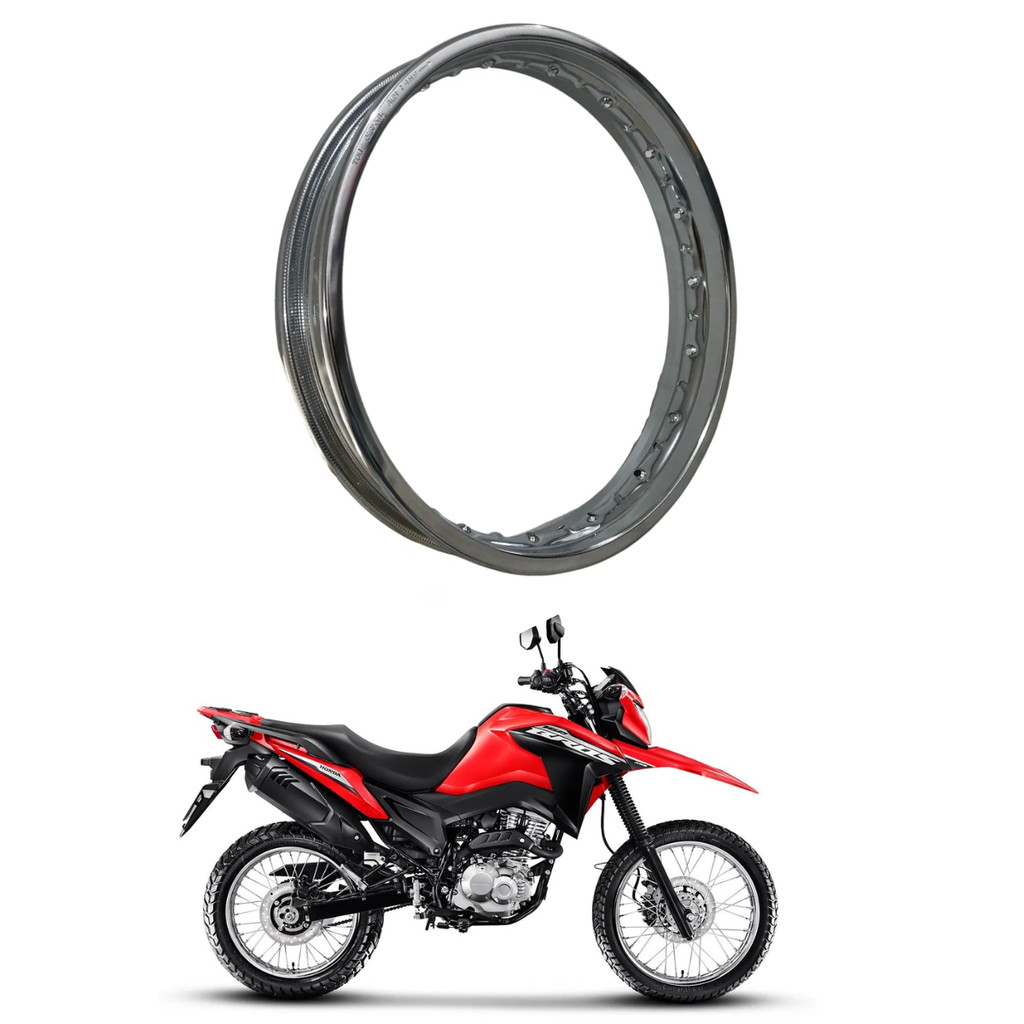 Aro Roda Traseiro 17 Hamp Bros 150 / Bros 160 / Bros 125