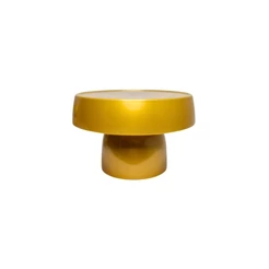 Boleira Cogumelo Grande - Ouro - 18,5x12,5cm - 1 unidade - Rizzo