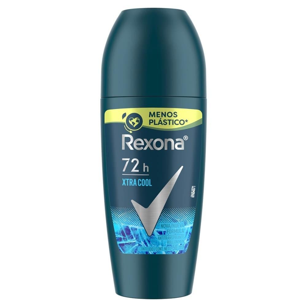 Desodorante Rexona Masculino Roll On Xtracool 50ml em Oferta na Shopee