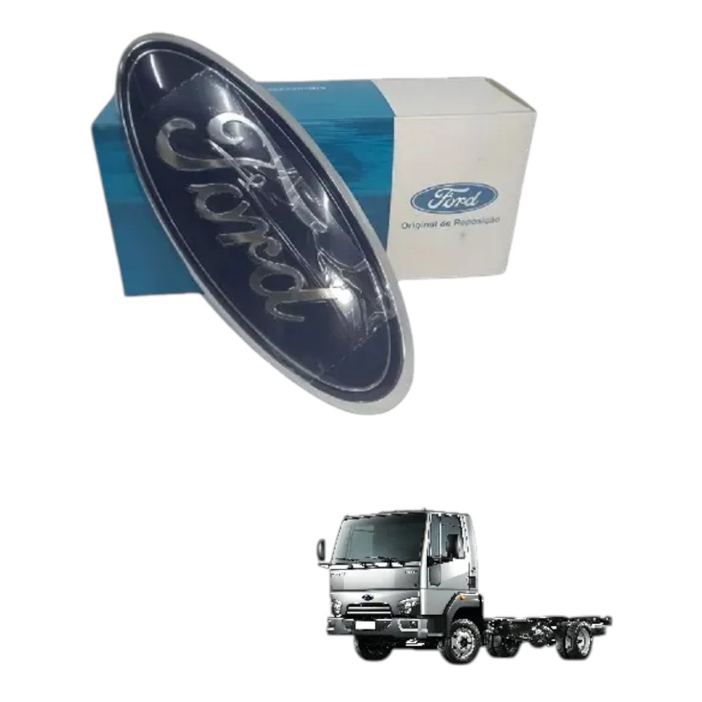 Emblema Ford Frontal Da Grade Oval Ford Cargo 816/1119 13/19-CL3Z/8213/A/