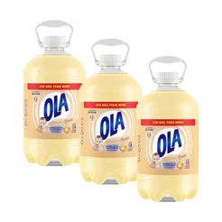 Kit com 3 Lava Roupas Ola Bebê 3,8L cada