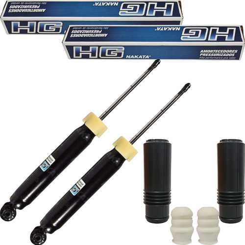 Par Amortecedor Traseiro + Kit Coifa Batente Palio Siena em Oferta na Shopee