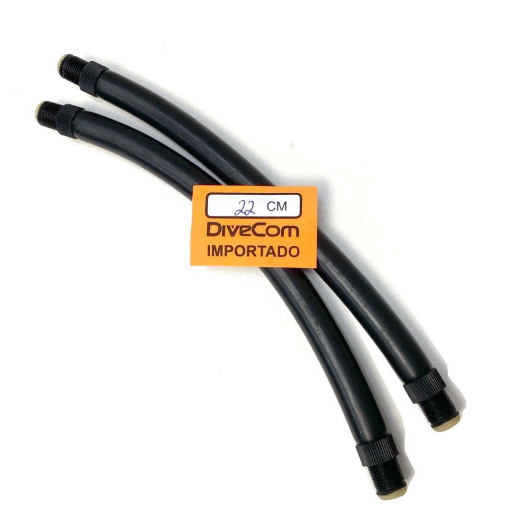 Elástico Com Rosca 16mm DiveCom Para Arbalete