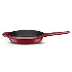 Frigideira de Ferro Fundido Esmaltado Electrolux Expert 26cm Vermelha