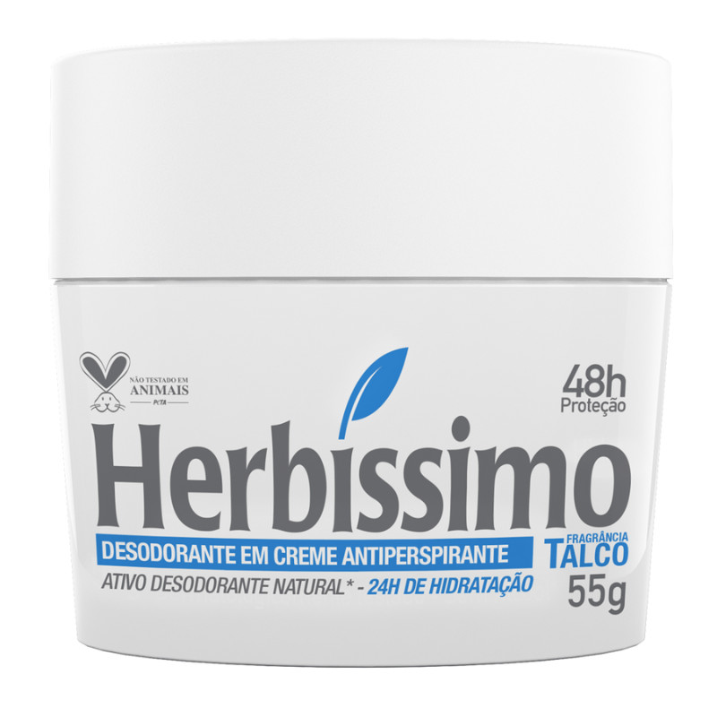 Desodorante em Creme Talco 55g