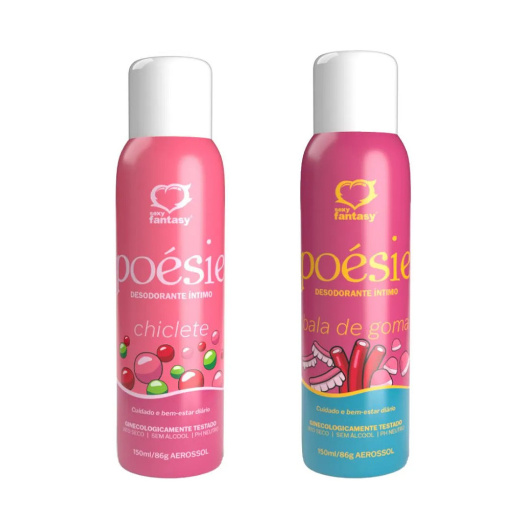 Desodorante Intimo Poésie Feminino 150ml Sexy Fantasy