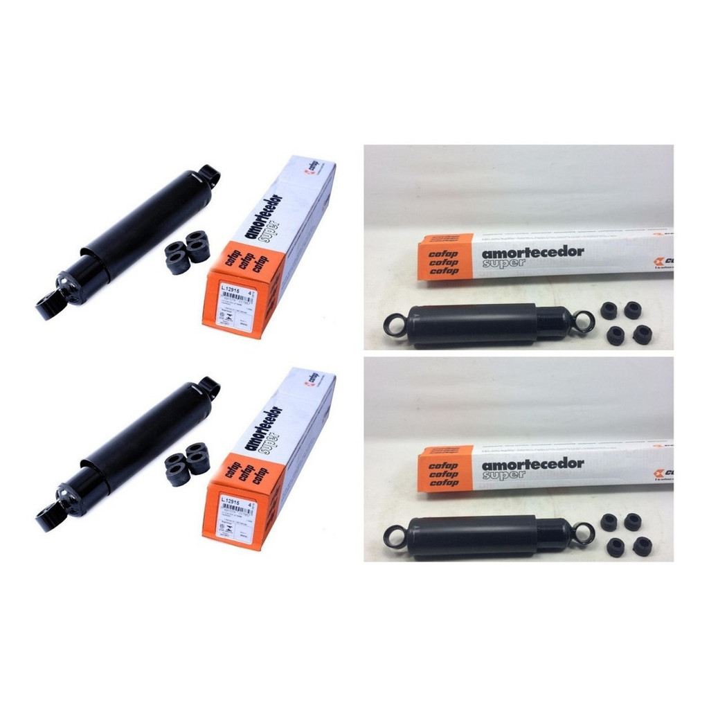 Kit 4 Amortecedor Dianteiro Traseiro Jeep Willys Rural F75