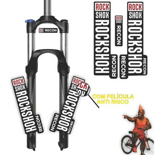 Adesivo RockShox Recon MTB – Kit de Decalque para Suspensão de Bike Vikingx Mtb e similar