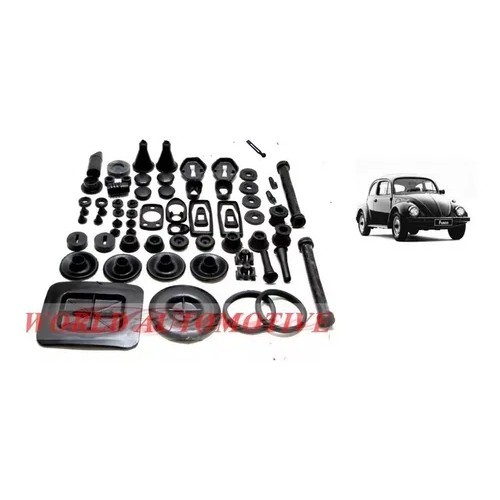 Kit De Borrachas Passa Fio Do Fusca 1300l Fuscão 77 Ate 96