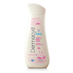 SABONETE LÍQUIDO ÍNTIMO DIÁRIO FEMINA FLORAL DERMACYD 200ML