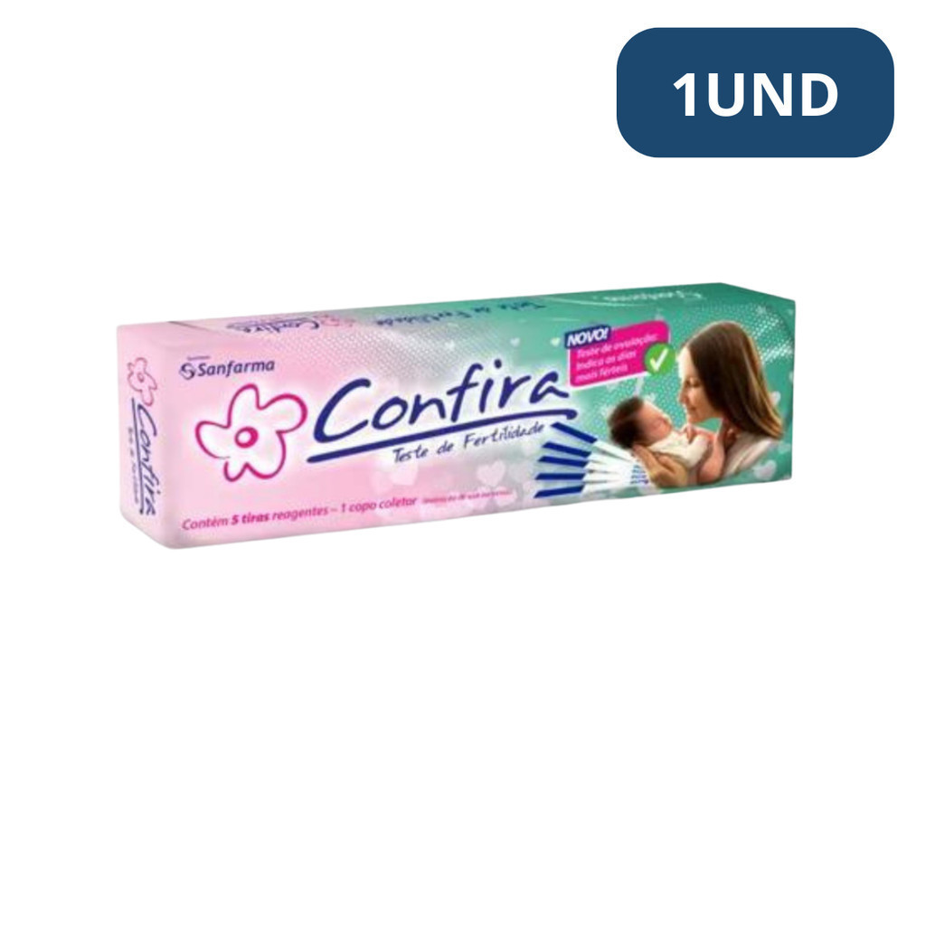 Teste De Fertilidade Ovulação Confira 5 Tiras Reagente