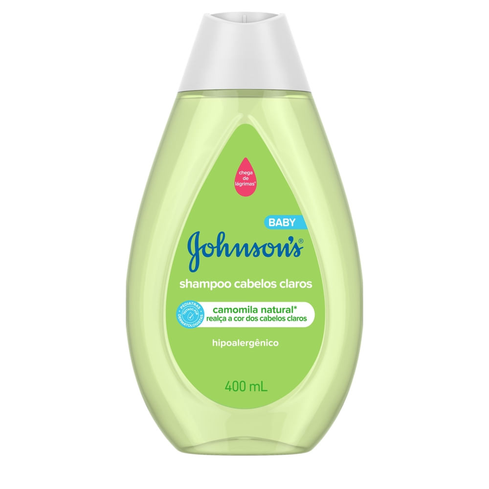 Shampoo Johnson's Baby Cabelos Claros 400ml - Mom & Baby