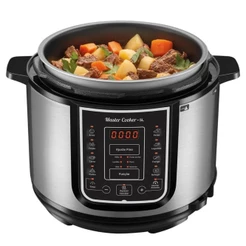 Panela de Pressão Elétrica Mondial Digital Master Cooker 5L 14 Funções 900W Preto/Inox 127V - PE-38