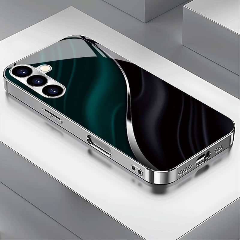Capa De Telefone De Vidro Estampada De Moda Adequada Para Samsung Galaxy S26/s25FE/s24/s23/s22/s21/s20/a70/a56/a55/a54/a