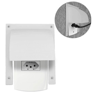 Suporte Protetor de Tomada Externa em Oferta na Shopee
