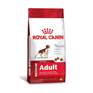 Ração Seca Royal Canin Medium para Cães Adultos com Peso de 11 até 25kg em Oferta na Shopee