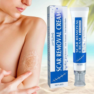 30g Creme Reparador Avançado De Cicatrizes-Manteiga De Karité , Esqualano E Centella | Seguro Para Gravidez/Crianças