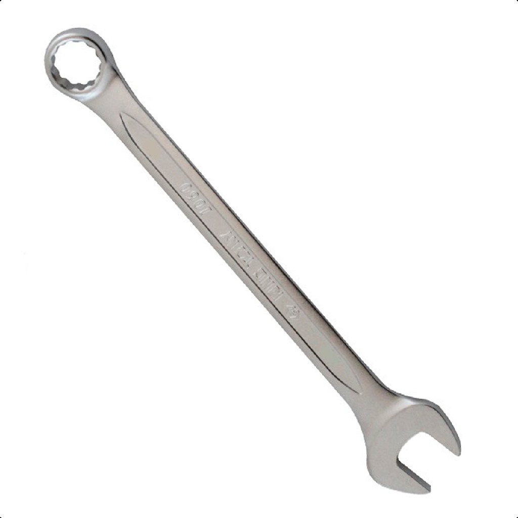 Chave Combinada 09mm King Tony 1060-09 Aço Cromo-Vanádio Perfil Slim Bocas Fixas E Estriadas Com Inclinação