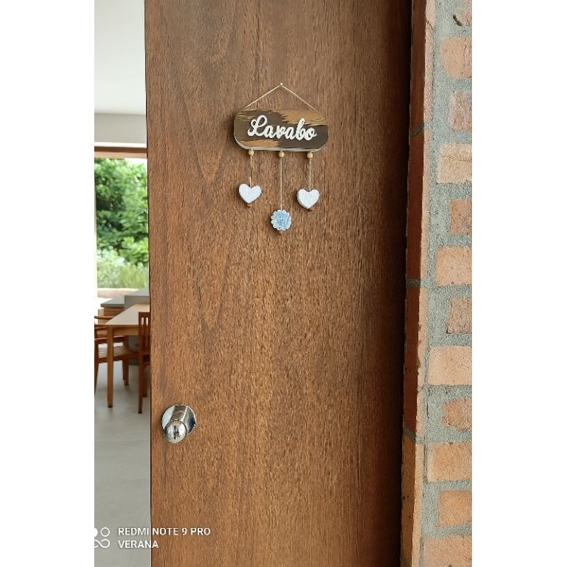 Placa decorativa para, banheiros, toilette e lavabo. em Oferta na Shopee