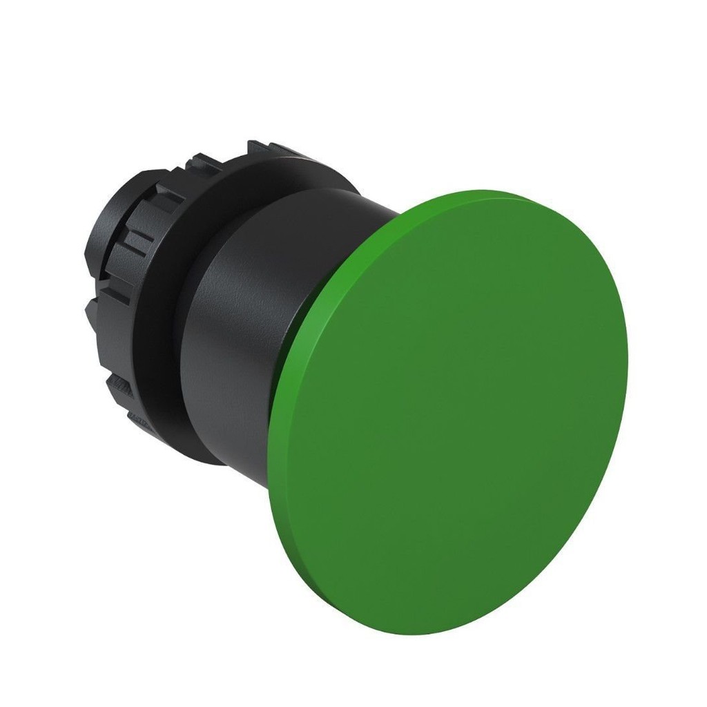 Botão Pulsador Cogumelo 22mm CSW-BC2 Verde Weg