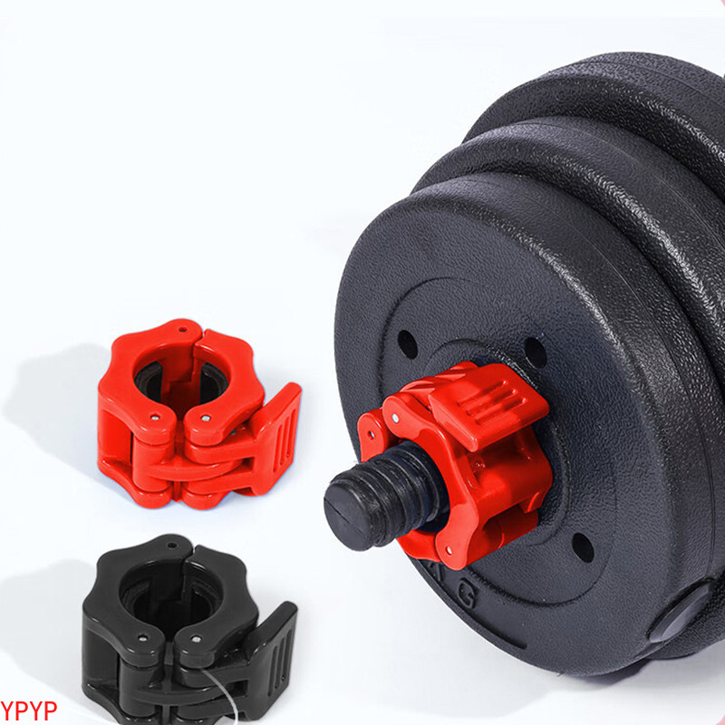 (YPWL) 25mm 28mm 30mm Barbell Collar Lock Dumbell Clips Braçadeira Barra De Levantamento De Peso Haltere De Academia