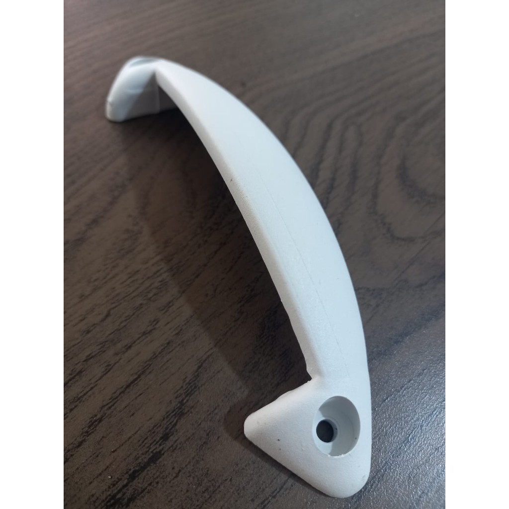 Puxador  Cama Box Bau  Comoda  Moveis em Geral, Branco, 10 Peças, acompanha parafuso 3,5x25mm