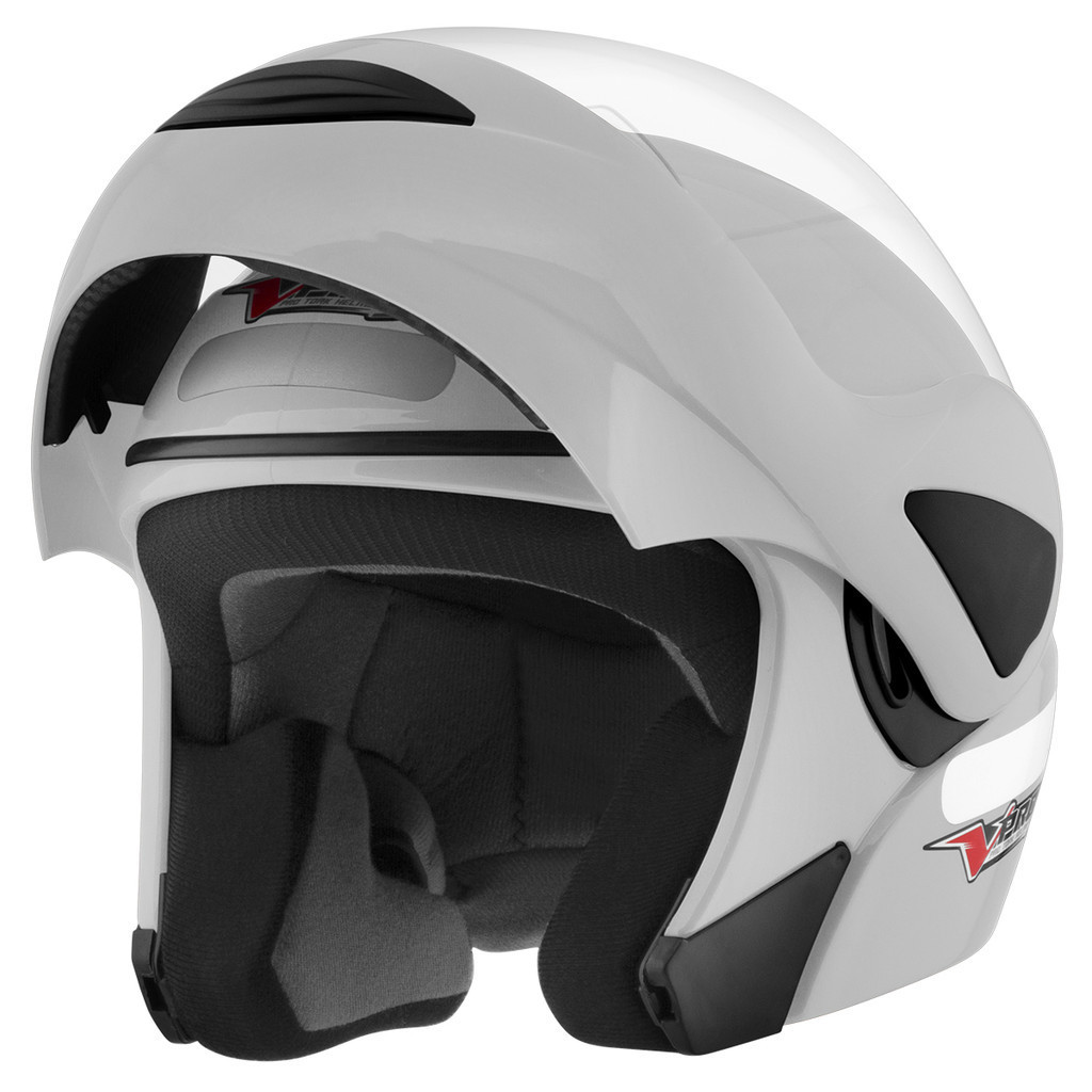 Capacete Moto Escamoteável Robocop Pro Tork V-pro Jet Masculino e Feminino