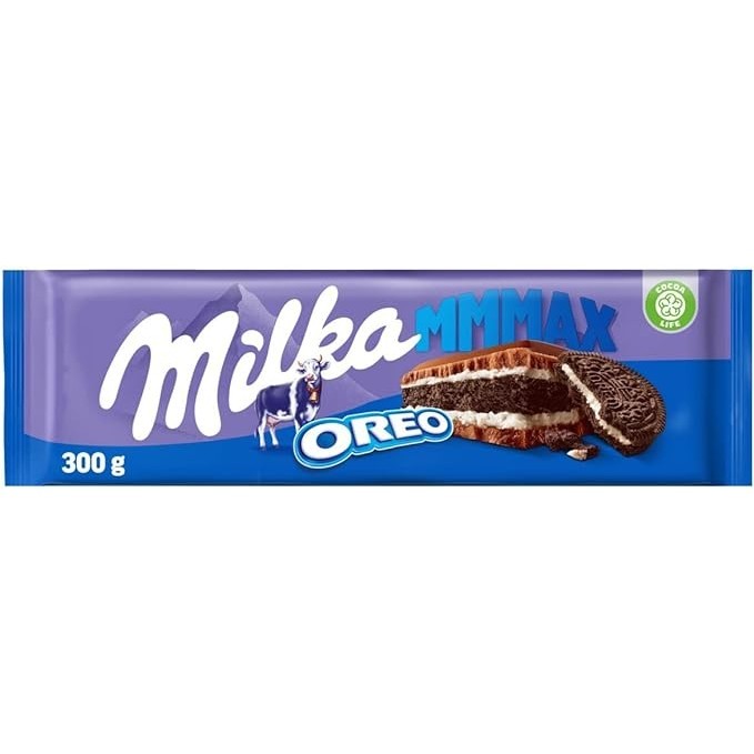 CHOCOLATE MILKA OREO 300G em Oferta na Shopee