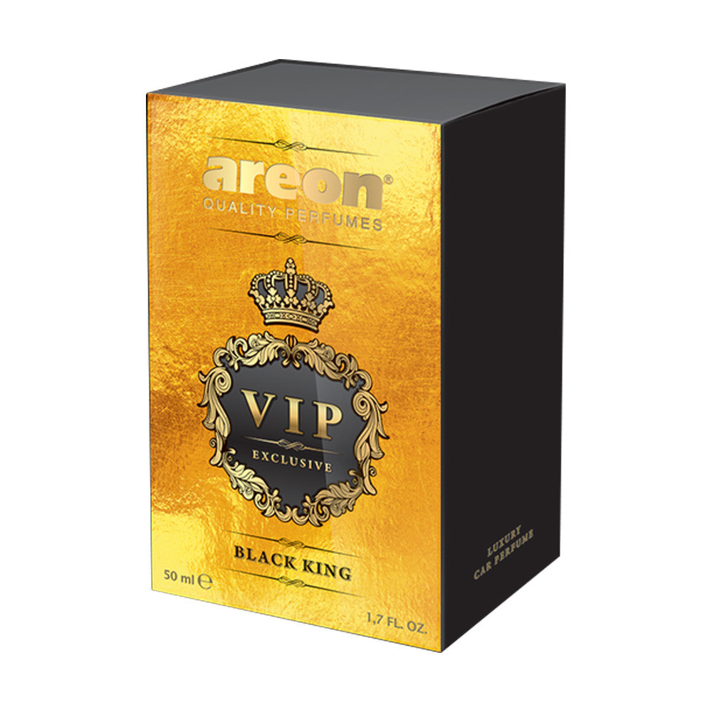 Perfume Aromatizante Automotivo VIP Exclusive Black King 50ml Areon