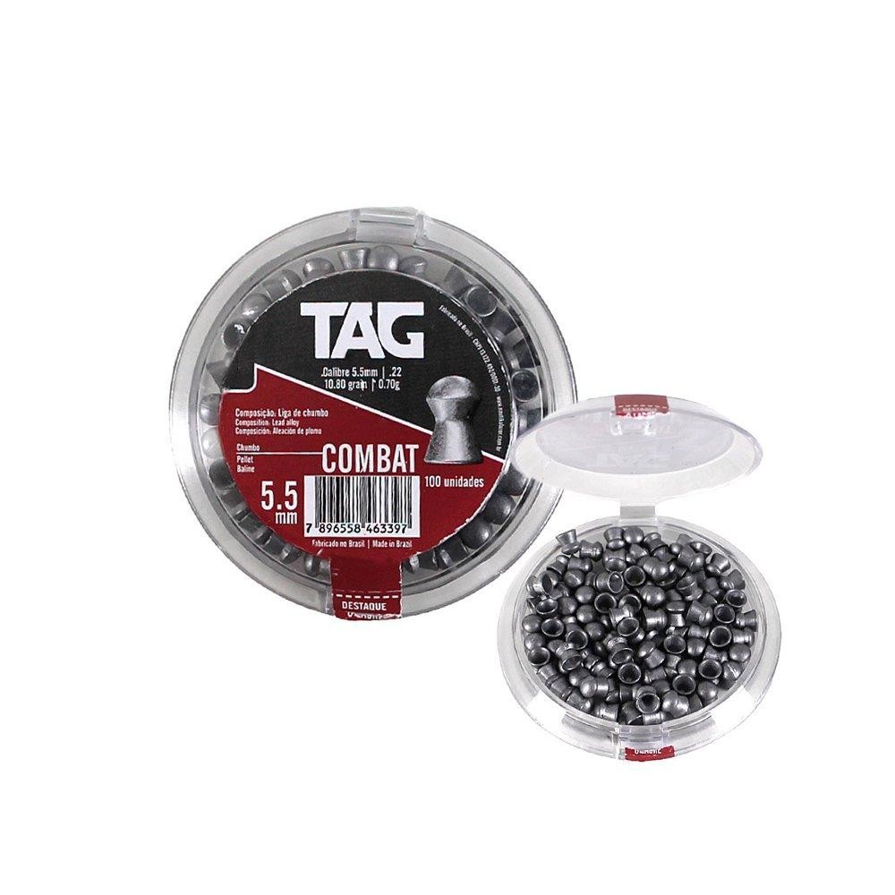 Chumbinho Diabolo Combat Cal 5,5mm - TAG - Sports & Outdoors
